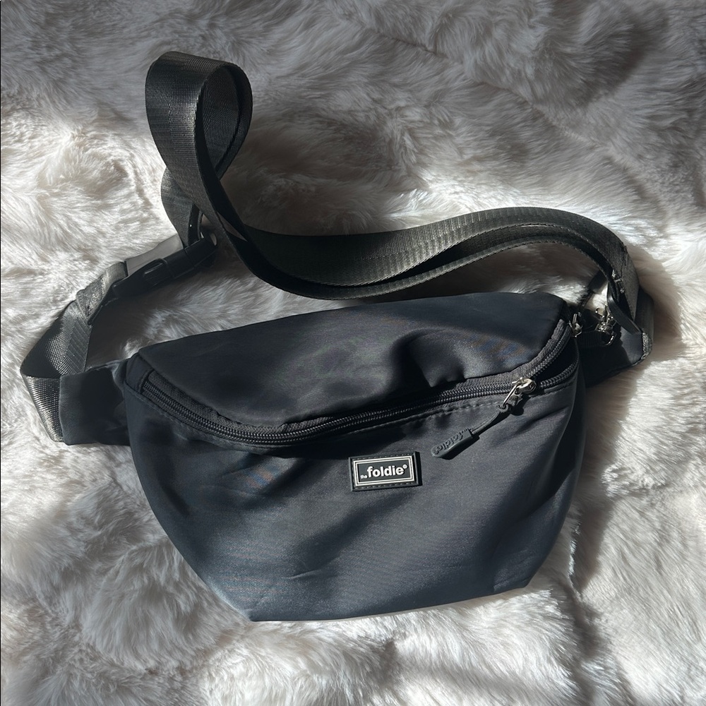 The Foldie Grey Crossbody Bag